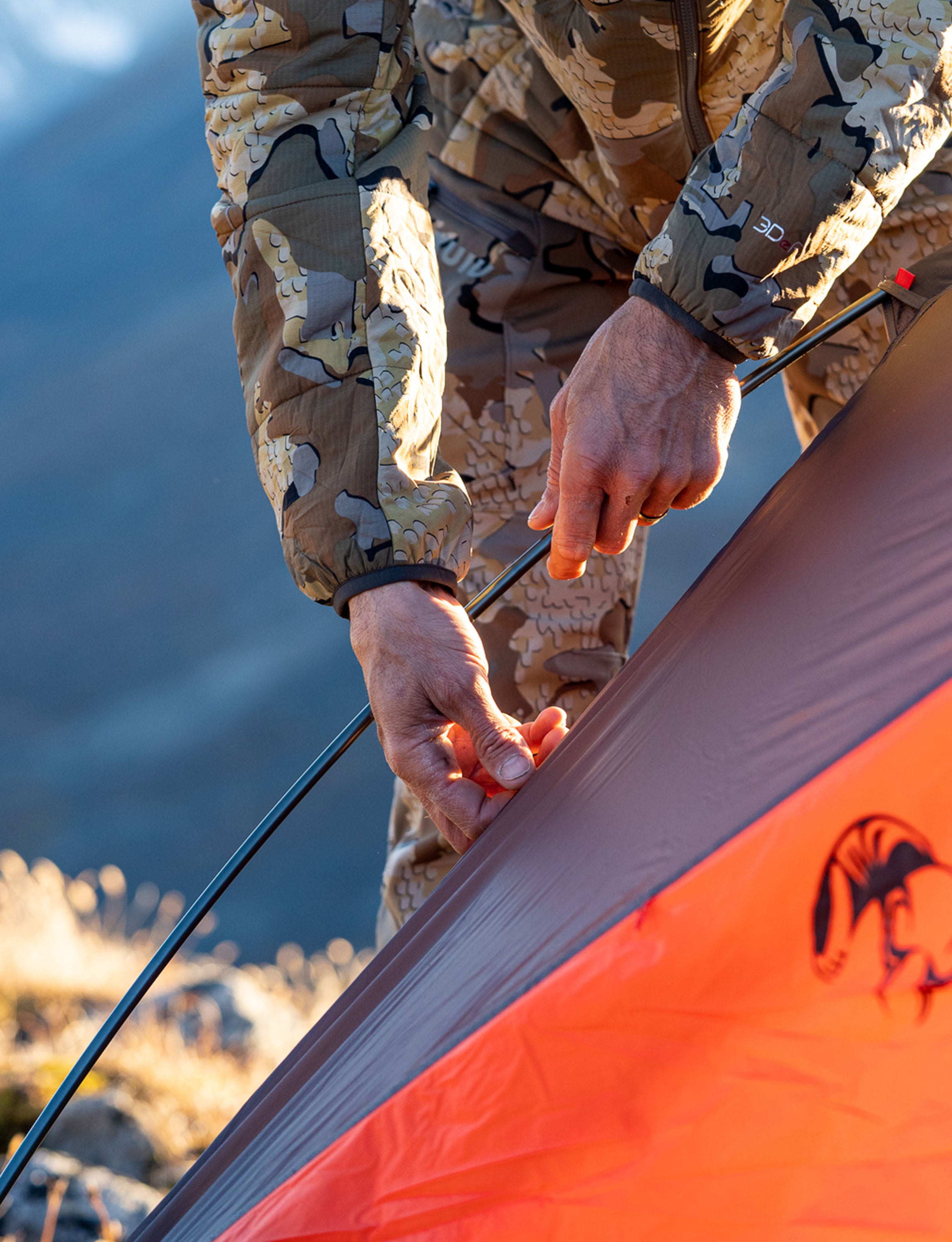 Mountain Star 2 Person Tent | Gunmetal-Camel - Image 15