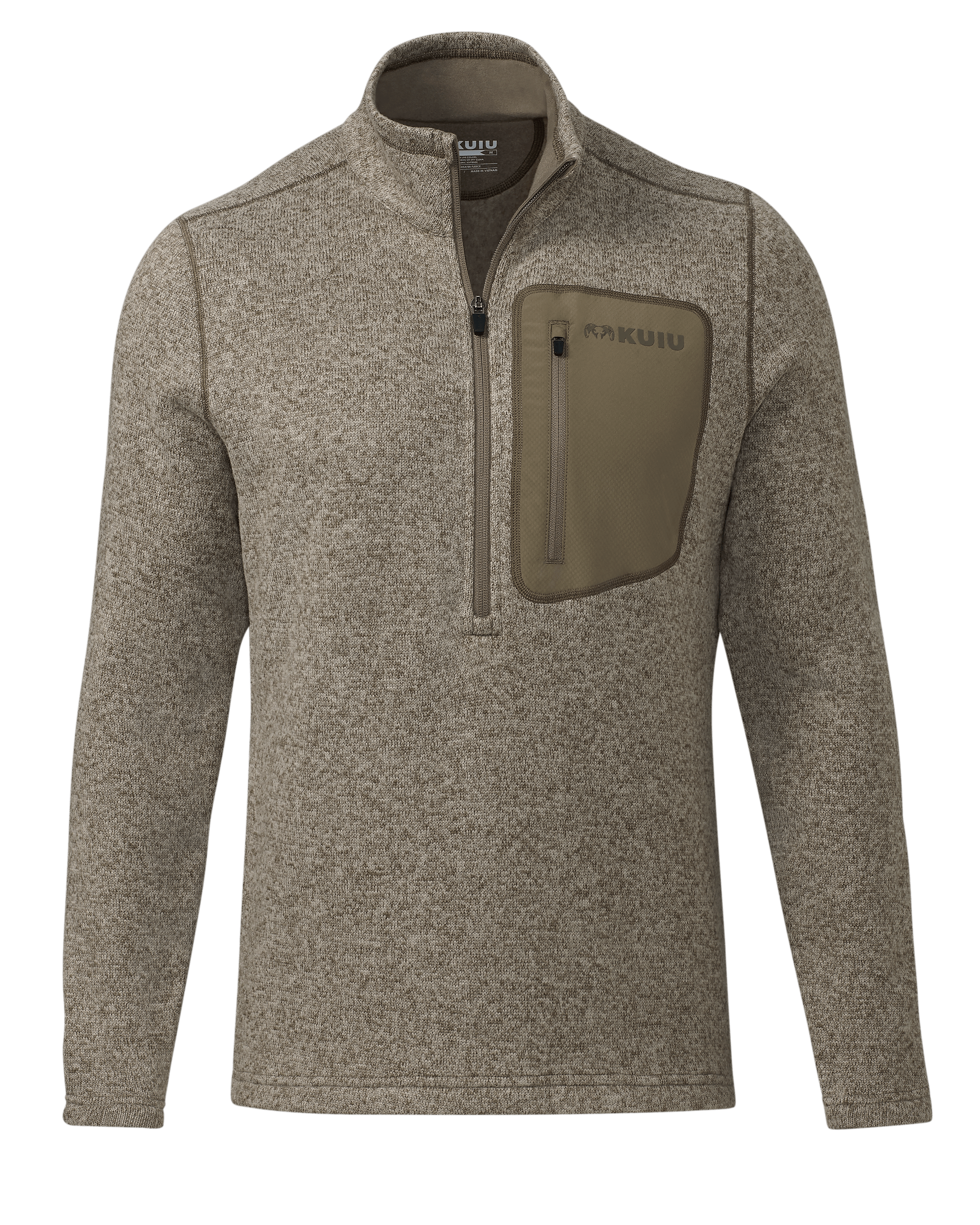 Base Camp Pullover Sweater | Khaki Heather