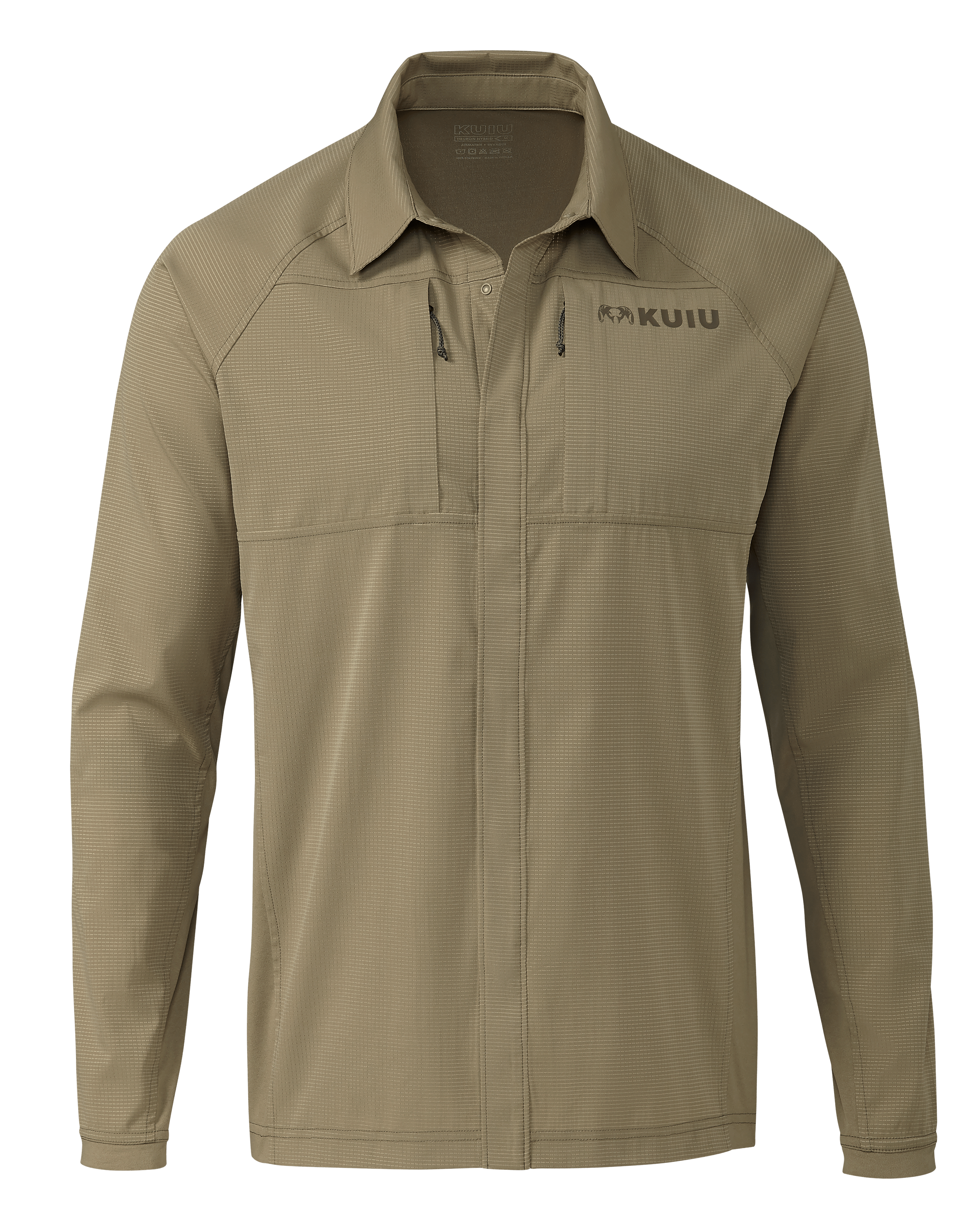 Tiburon Hybrid Snap Shirt | Khaki