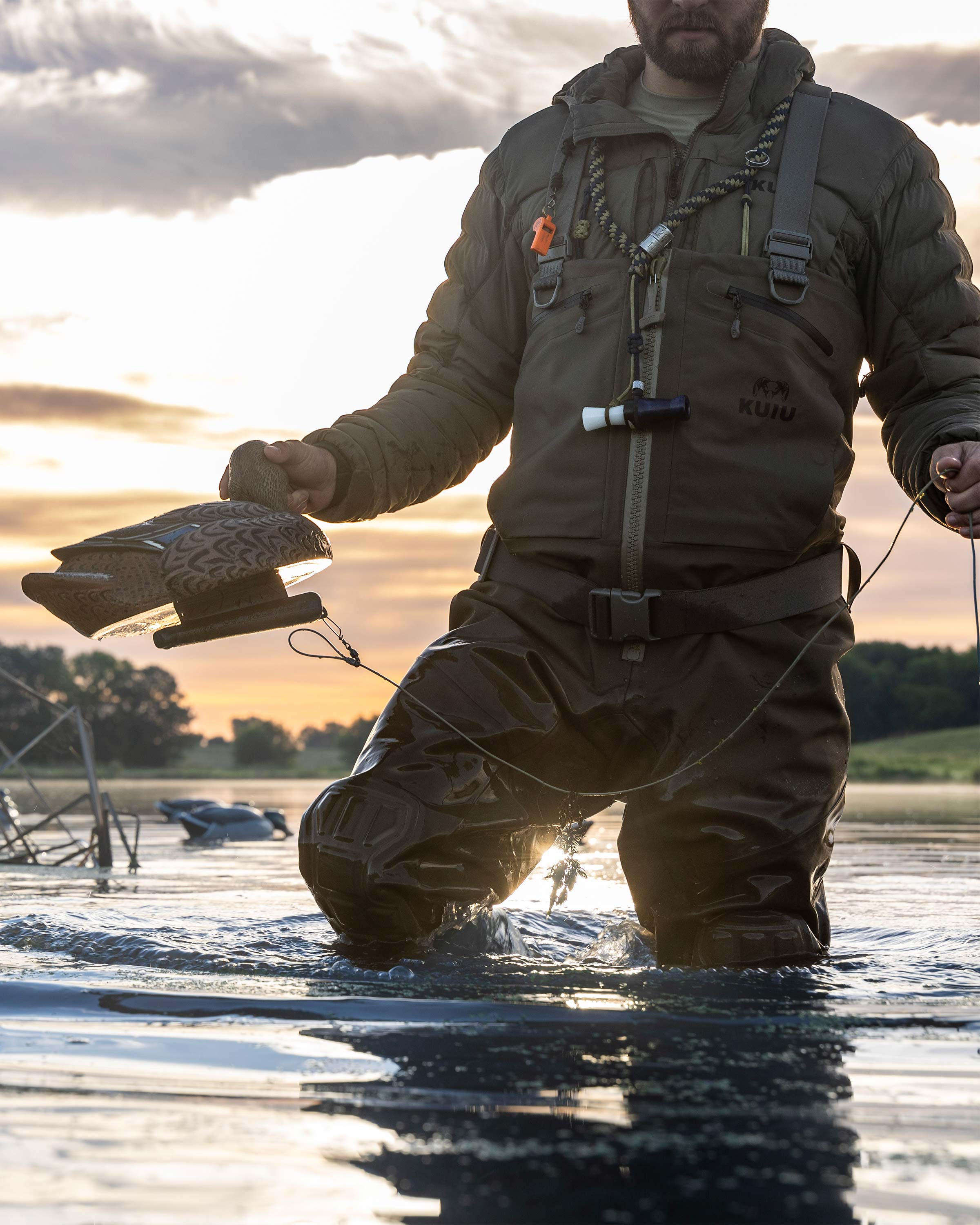 KUIU PRO HD Flex Zip Wader | Ash - Image 13
