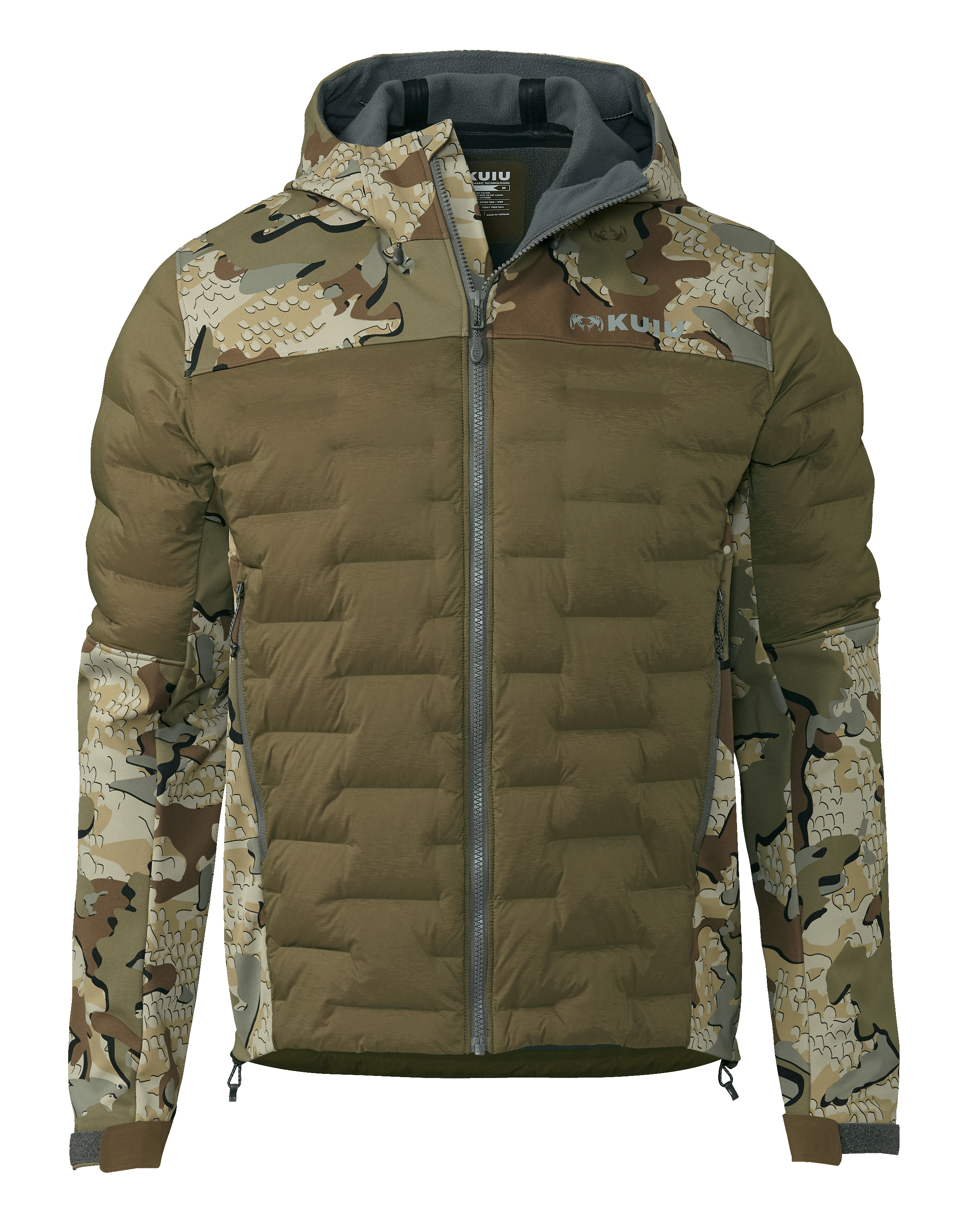 Axis Thermal Hybrid Hooded Jacket | Valo