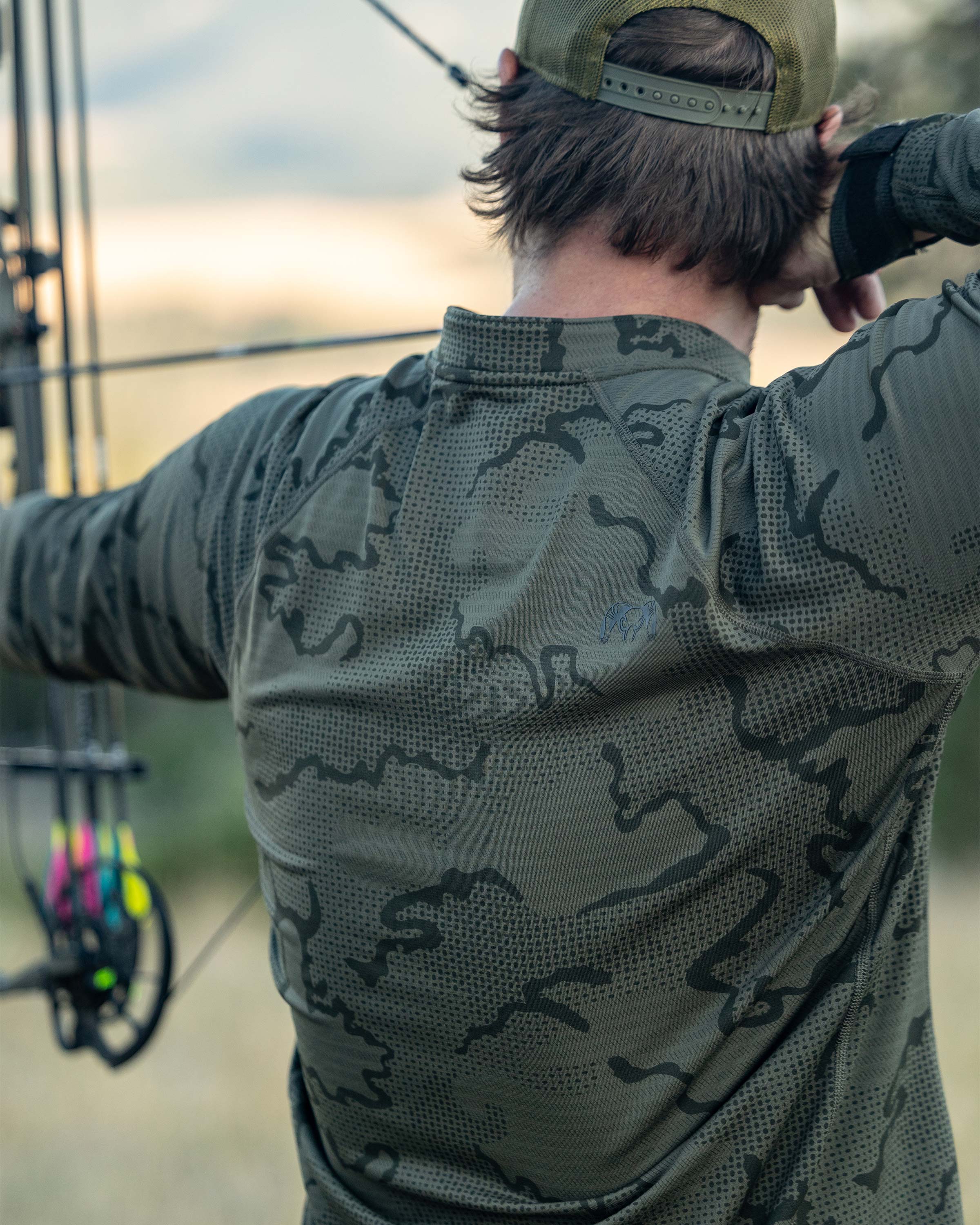 Ridgepoint Fleece Henley | Coyote Brown Tonal - Image 8